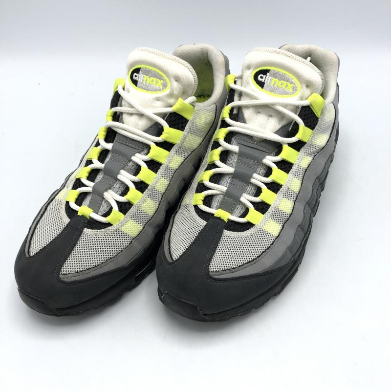 【中古】NIKE AIR MAX 95 OG Neon Yellow 27cm CT1689-001[240010417333]