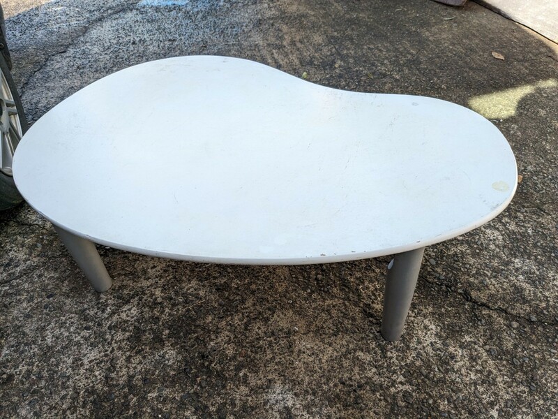 ちゃぶ台 テーブル 座卓 センターテーブル ローテーブル　足の長さ30センチ　横90.5×61センチ　　レトロ