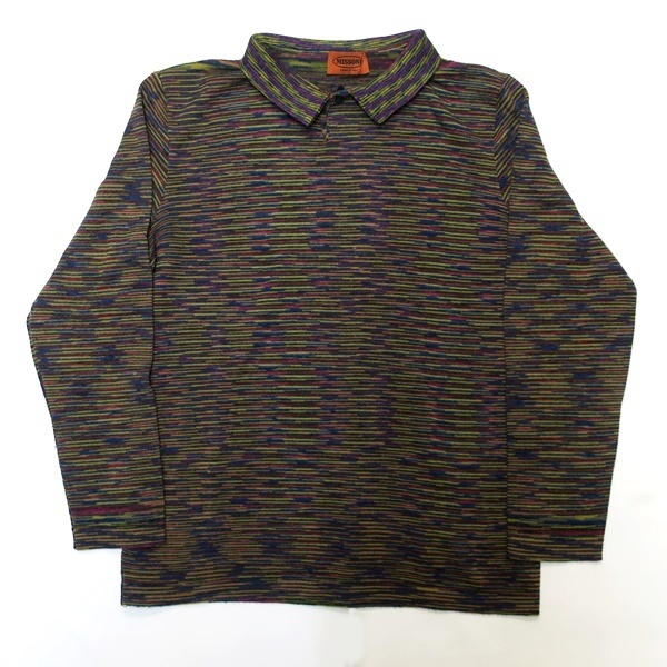 MISSONI ミッソーニ マルチカラー メンズ セーター【送料無料】中古品 used AB