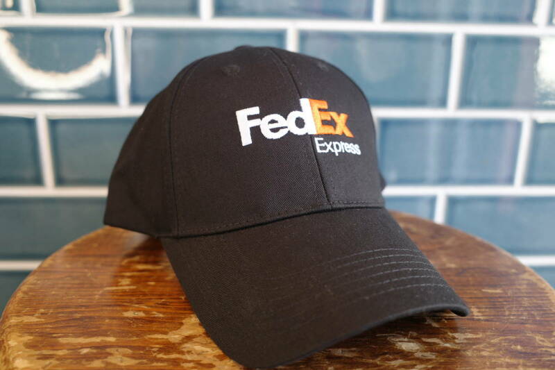 新品　FedEx Express フェデックス　エクスプレス　キャップ　CAP 企業 ロゴ アメリカ 帽子 デリバリー