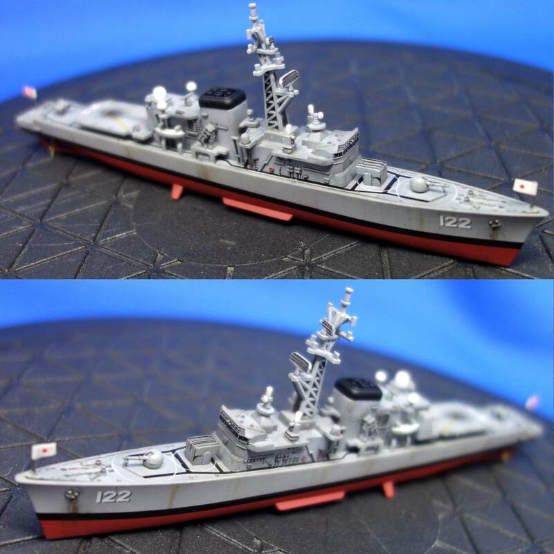 自衛隊モデルコレクション 61号 1/900 海上自衛隊 はつゆき DD-122 汎用護衛艦 リペイント完成品 デアゴスティーニ DeAGOSTINI
