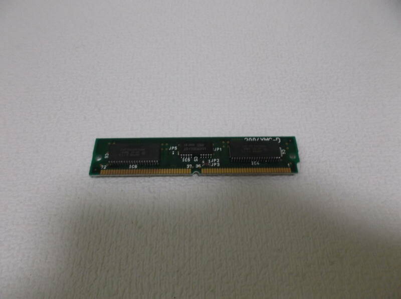 中古品 メルコ BUFFALO 2004XMC-D PC-9801-61互換SIMM 2MB 現状品⑰