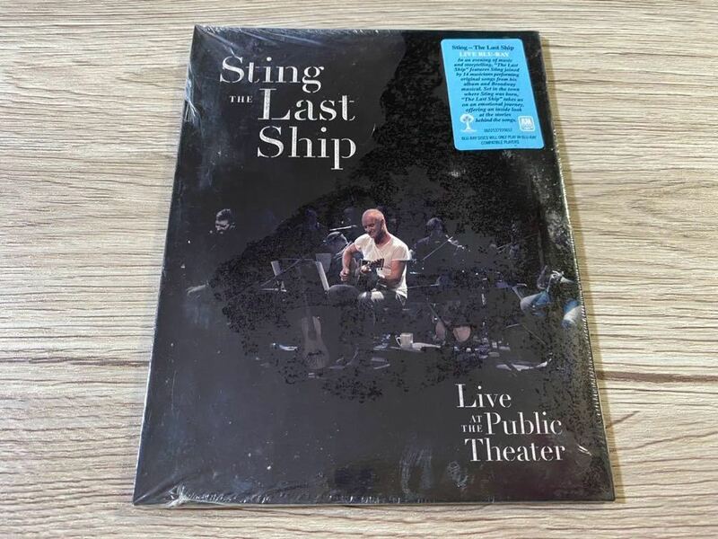 新品未開封　ブルーレイ　ライブ　LIVE BLU-RAY Sting The Last Ship Live at The Public Theater スティング 輸入盤　即決　送料無料