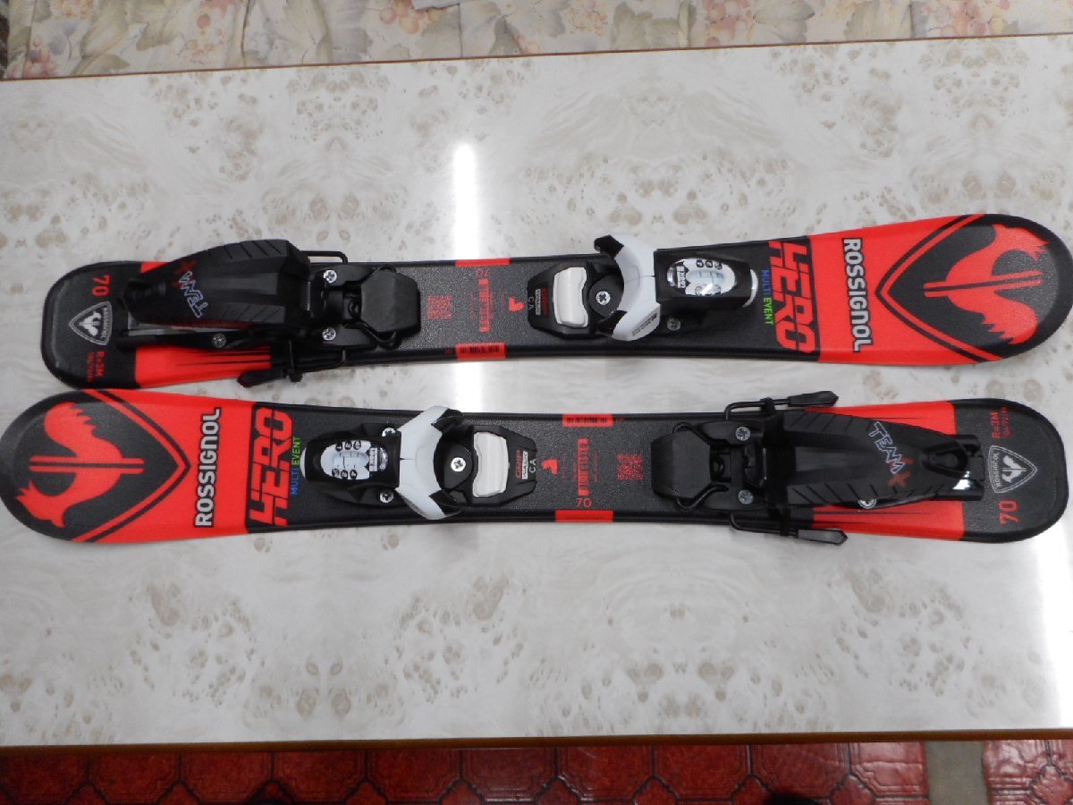 ROSSIGNOL HERO PRO+TEAM 4 2点セット 70cm