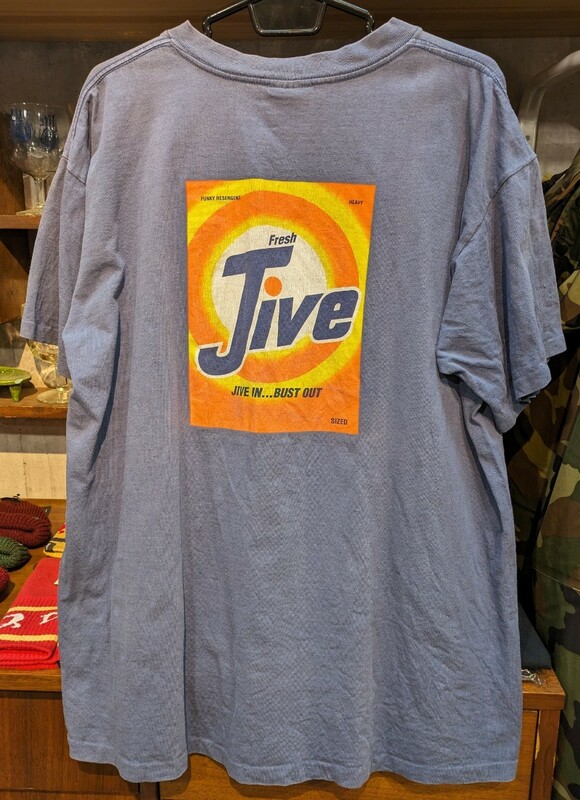 フレッシュジャイブ! 90s 中期 FRESH JIVE グラフィック Tシャツ XL ビンテージ VINTAGE オールドスクール USA製 当時物 LA TIDE パロディ
