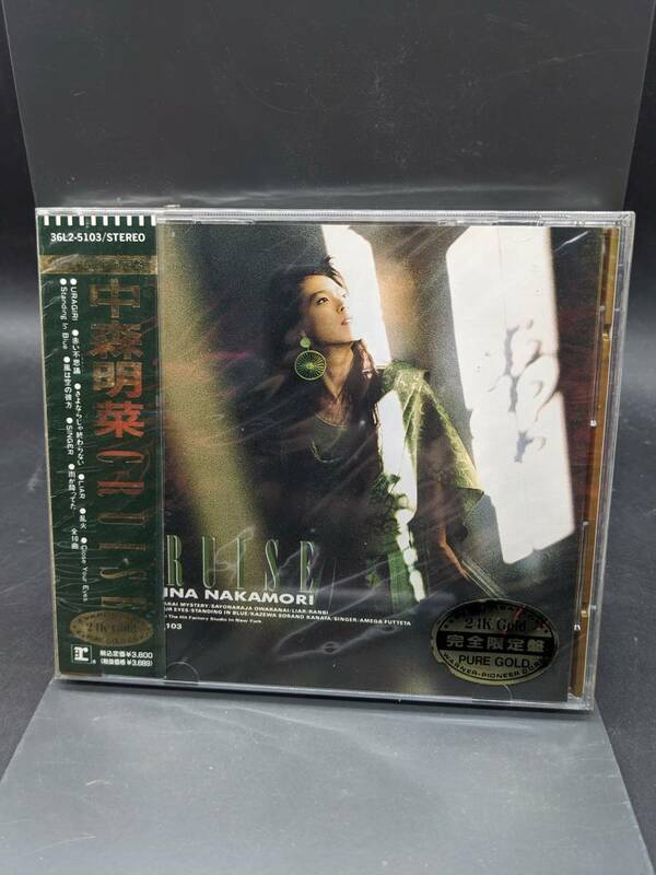 新品未開封 (完全限定24K Gold)盤CD 中森明菜 CRUISE 36L2-5103