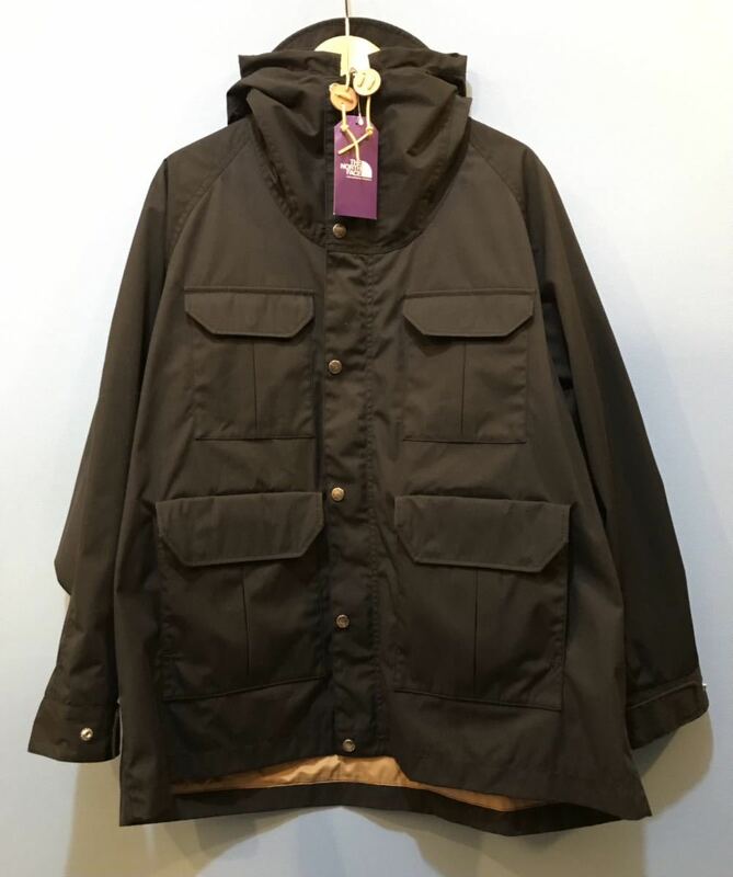 【未使用】定価￥38500 THE NORTH FACE PURPLE LABEL ビッグマウンテンパーカー NP2201N パープルレーベル M ブラック 65/35