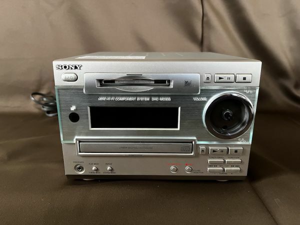 ソニー SONY DHC‐MD333 MD/CDコンポ