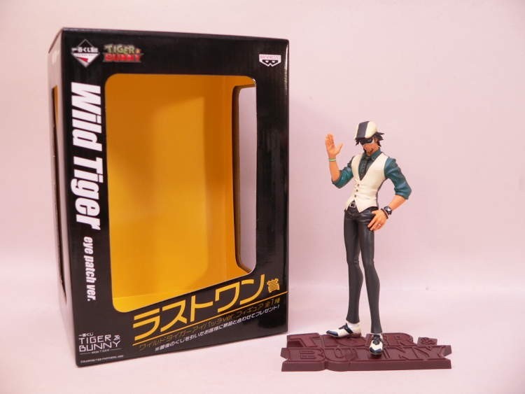 （toy） 一番くじ「TIGER＆BUNNY－side TIGER－」ラストワン賞／ワイルドタイガーアイパッチver. フィギュア全1種【中古】