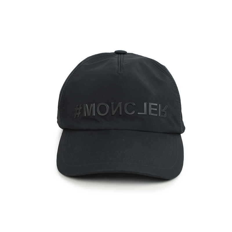 MONCLER モンクレール ブラックキャップ帽子 3B00006 54AL5 999 イタリア正規品 新品