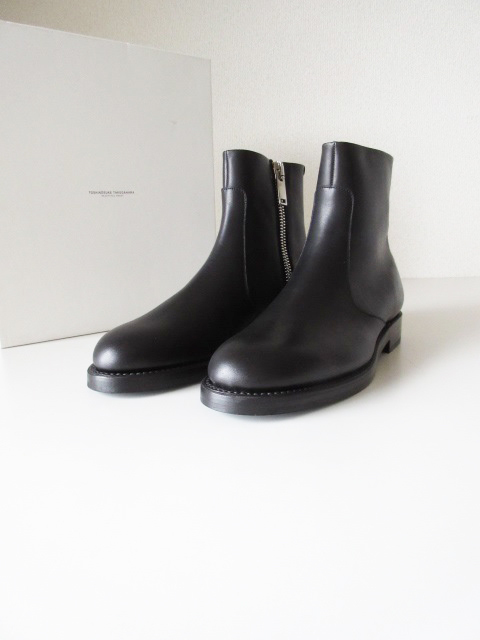 未使用 TOSHINOSUKE TAKEGAHARA BEAUTIFUL SHOES / ビューティフルシューズ LONGZIPBOOTS BLACK 24.0 / ブーツ
