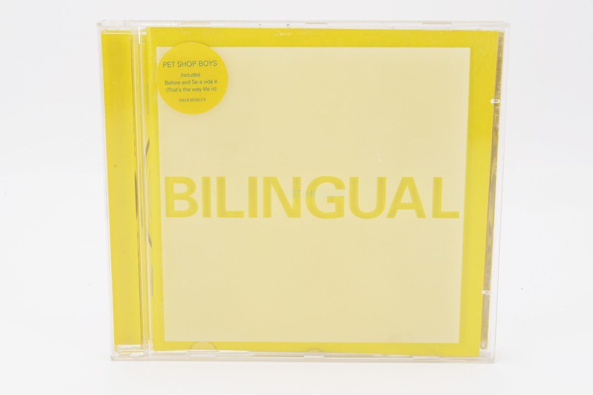CD71★BILINGUAL 　Pet Shop Boys 　CD　