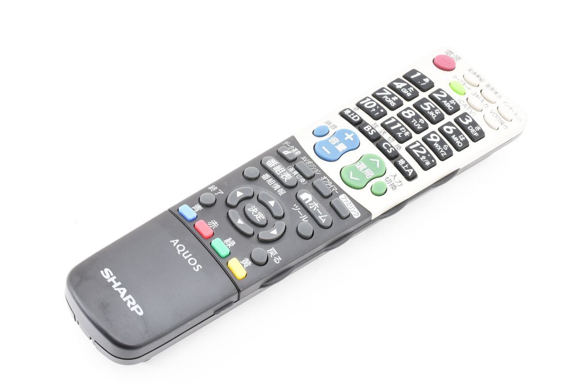 J9★SHARP GA835WJSA リモコン
