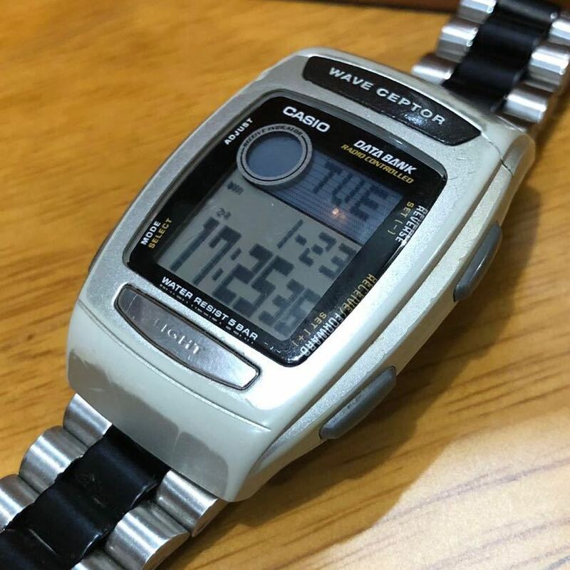 【即決/送料無料】 CASIO DATABANK FKT-301 vintage カシオ データバンク レトロデジタルウォッチ ビンテージウォッチ 中古腕時計 