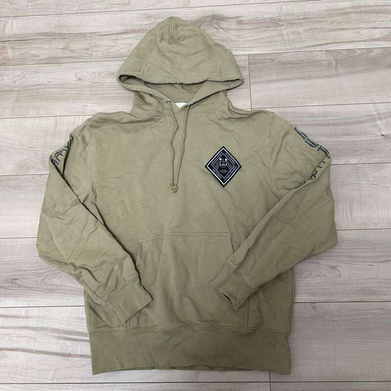 【Sサイズ】即決！LUZ e SOMBRA Futebol Seekerz Sweat Parka(ベージュ) 美中古品 ルースイソンブラ スウェットトレーナー カジュアル