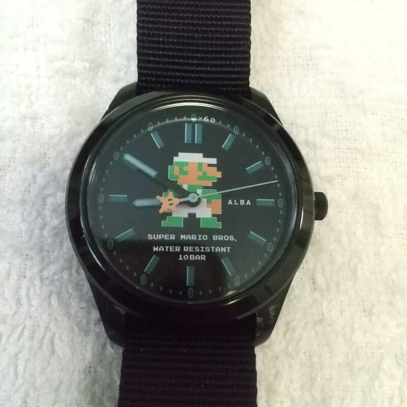 ALBA スーパーマリオ 腕時計