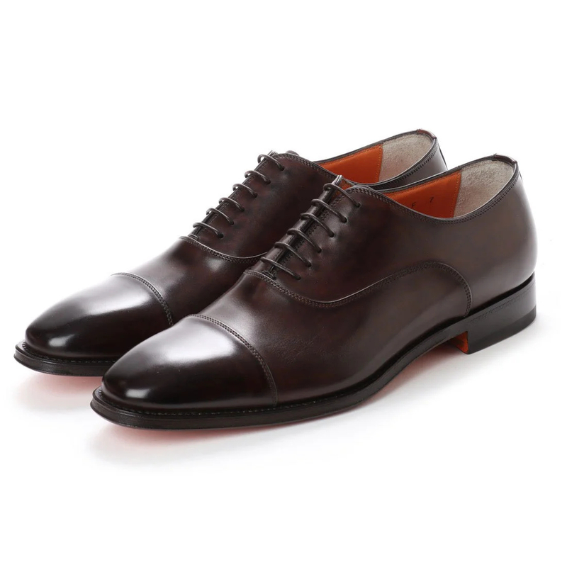 定価18.6万! 69%OFF! 完売品 SANTONI サントーニ イタリア製 ストレートチップ UK8 ラス1!