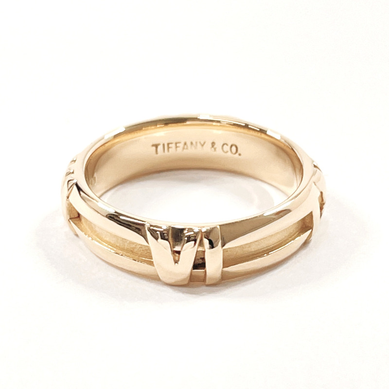 7号 ティファニー TIFFANY&Co. リング・指輪 アトラス ニューメリック K18イエローゴールド ゴールド 新品仕上げ済み