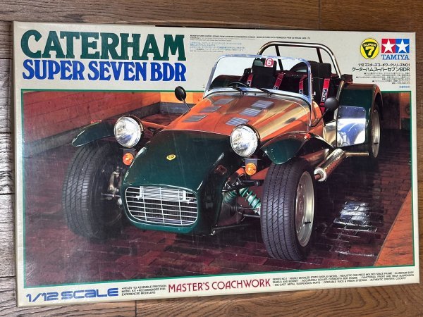新品 未使用 当時物 超希少 1/12 ケーターハム スーパーセブン BDR マスターズコーチワークシリーズ No.1 10201 タミヤ 田宮 TAMIYA