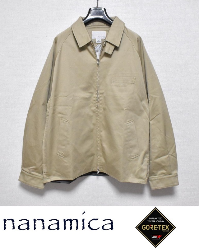 【送料 無料】新品 nanamica GORE-TEX チノクルージャケット M SUAF252 カーキ ナナミカ ゴアテックス