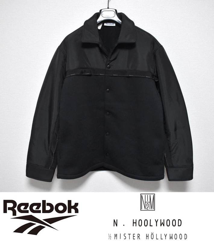 【訳あり品】新品 Reebok CLASSIC × N.HOOLYWOOD コーチジャケット L リーボック ミスターハリウッド