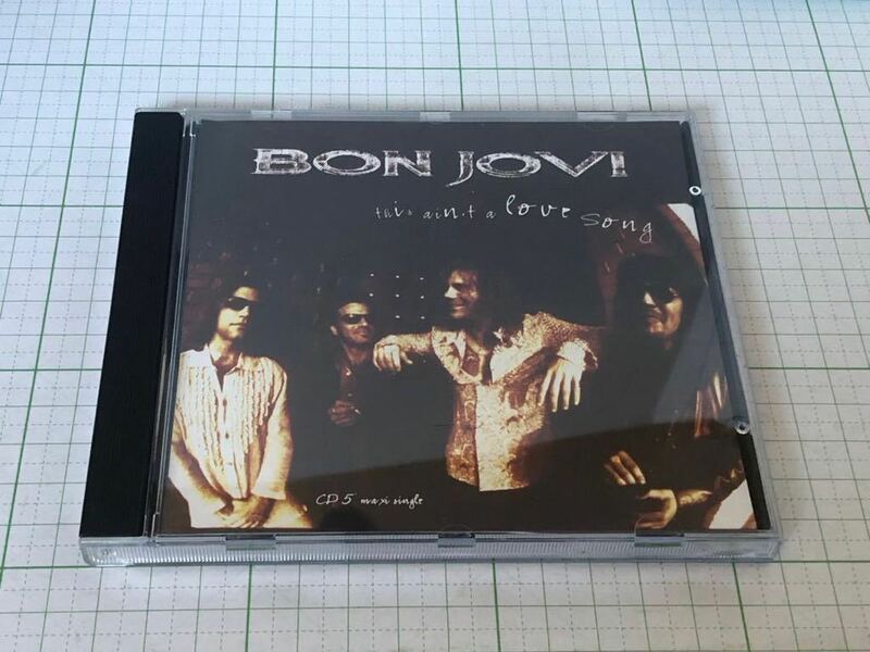 【輸入盤　シングルCD】BON JOVI（ボン・ジョヴィ） ／ ディス・エイント・ア・ラヴ・ソング