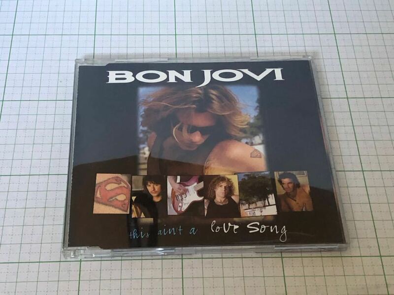 【輸入盤　シングルCD】BON JOVI（ボン・ジョヴィ） ／ ディス・エイント・ア・ラヴ・ソング　①