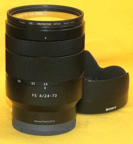 ★一発即決★訳あり★α7系に★SONY純正★Vario-Tessar T＊ FE 24-70mm F4 ZA OSS★おまけZX付★最新ファームウェアに更新済です★SEL2470Z