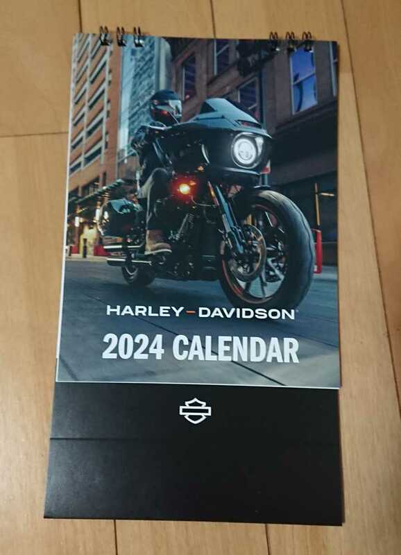 正規品　ハーレーダビットソン 2024年 卓上カレンダー　Harley-Davidson