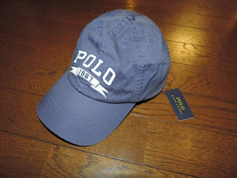 新品・送料無料◆ラルフローレン◆紺色　帽子　8-20サイズ