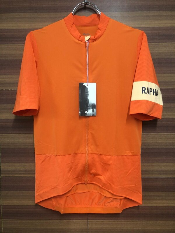 HI489 ラファ Rapha PRO TEAM JERSEY 半袖 オレンジ M ※新品未使用、タグ付き