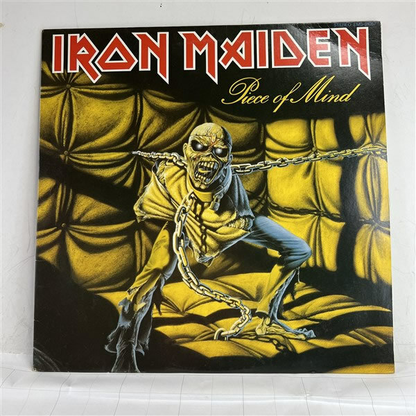 LPレコード IRON MAIDEN アイアン・メイデン Piece of Mind 頭脳改革 日本盤