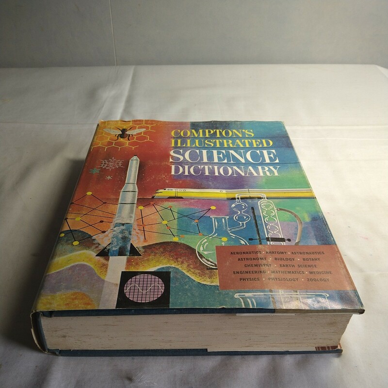 n-987◆Compton's Illustrated Science Dictionary、W. ベントン編/ブリタニカ百科事典、1963 年 洋書 ◆状態は画像で確認してください。