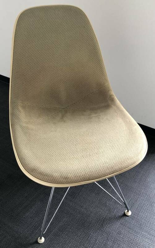 ●HERMAN MILLER (ハーマンミラー) ●サイドシェルチェア ファブリック エッフェルベース●中古品●