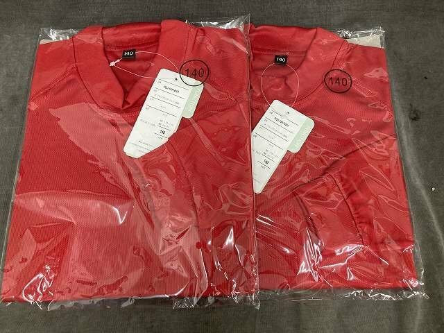 12-01-A05 ■BZ Jr.Tネックアンダーシャツ 長袖 140㎝ ２枚セット 送料無料 未使用品