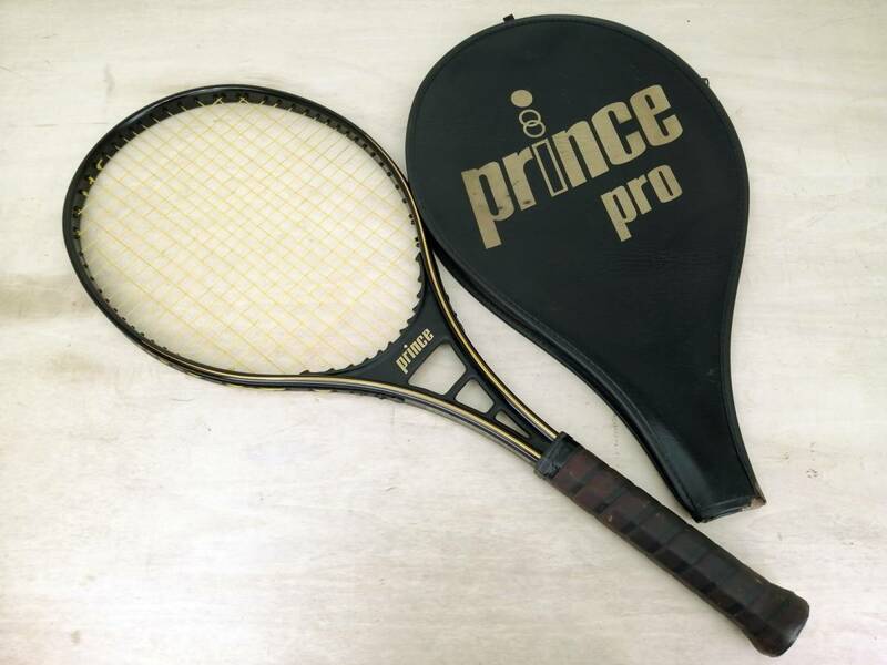 ★☆【中古品】prince pro プリンスプロ テニスラケット 硬式 約360g　庭球☆★