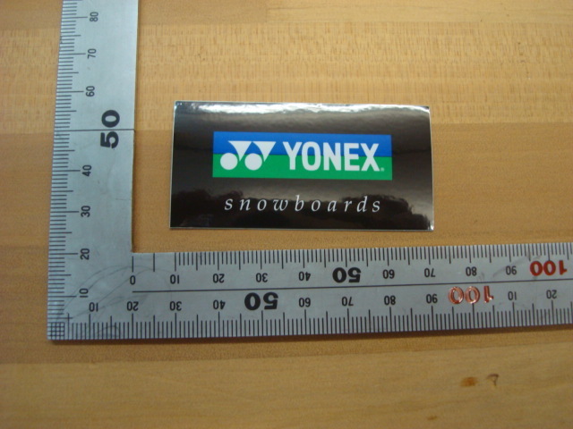 新品YONEX SNOWBOARDS (ヨネックススノーボード)ステッカー 小小