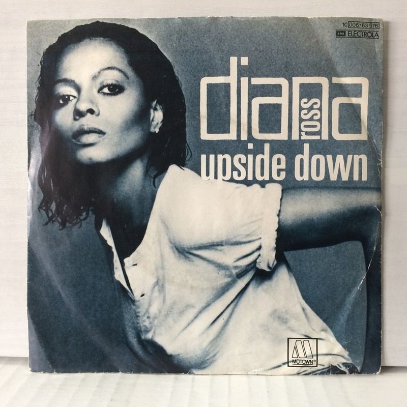 洗浄済 EP Diana Ross Upside Down