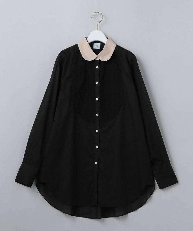 6（ROKU）☆ロクbeauty&youth UNITED ARROWS/DRESS ROUND COLLAR SHIRT/シャツ