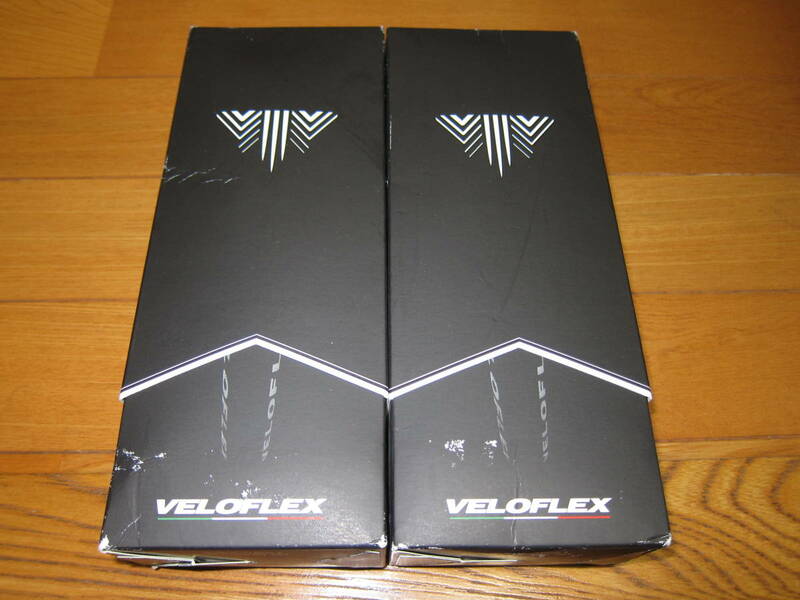 新品未使用2本【700x32C】VELOFLEX CORSA EVO★ヴェロフレックス コルサ エボ★クリンチャー/ブラックサイド