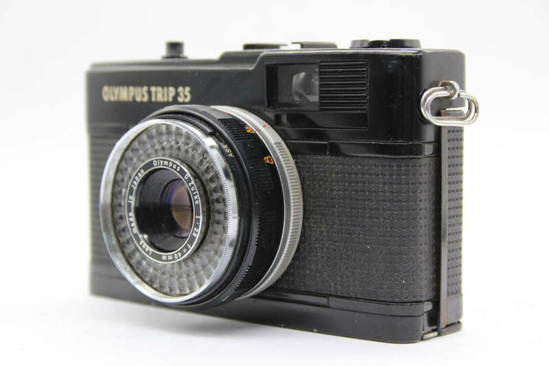 【返品保証】 オリンパス Olympus TRIP 35 ブラック D Zuiko 40mm F2.8 コンパクトカメラ s6162