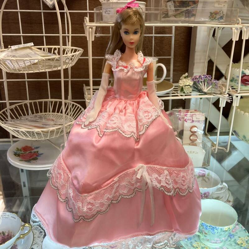 ヴィンテージバービー☆JAPANESE　EXCLUSIVE　ピンク　ドレス★J.E　日本仕様、vintage barbie