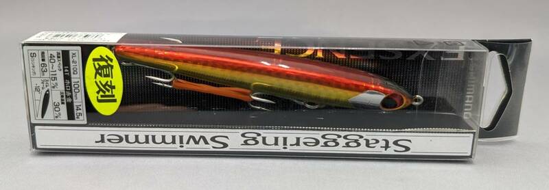 シマノ★スタッガリングスイマー 100 14T ホロ赤金★新品 Shimano Staggering Swimmer