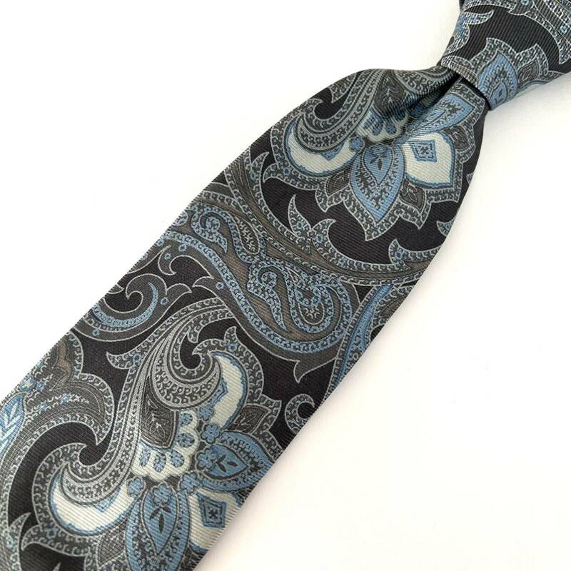 エトロ イタリア製 シルク ネクタイ 美品 ペイズリー