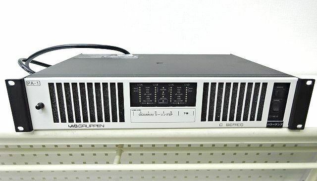 ① LAB.GRUPPEN ラブグルッペン C16:4 パワーアンプ Cシリーズ 音響 PA機器