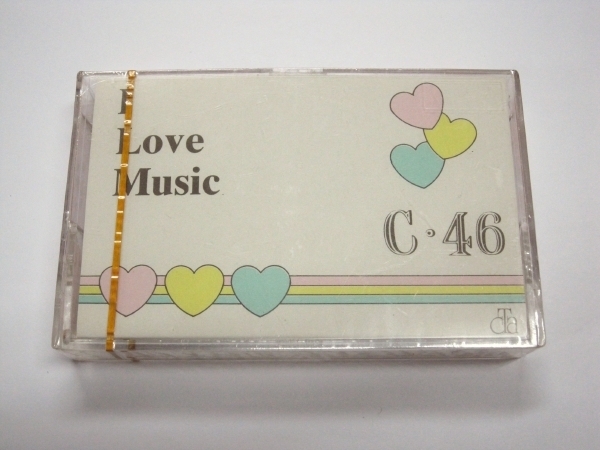 CTA カセットテープ 46分 cassette tape C・46 I Love Music creative