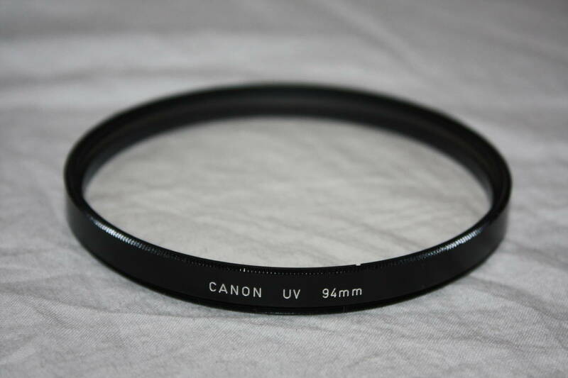 送料無料！　Canon　美品　UVフィルター(94mm)