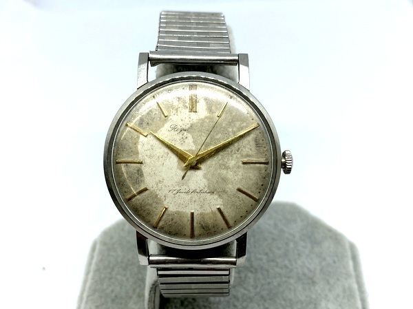 【即決/ジャンク】 ORIENT オリエント U114538 17石 メンズウォッチ 自動巻き 腕時計 アンティーク ヴィンテージ 