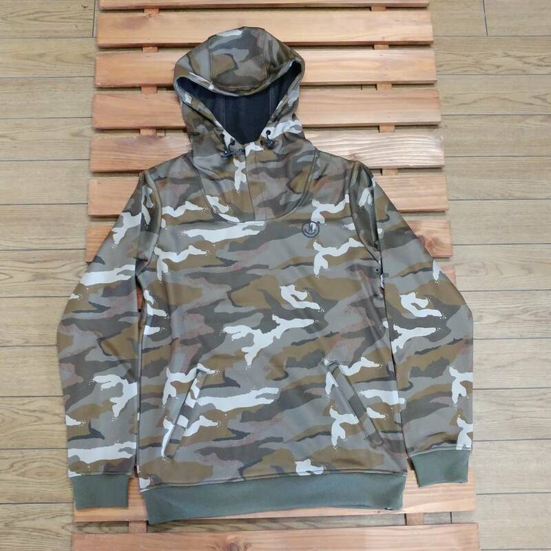 NEFF ネフ 【Hero Shredder】 Nu Camo Ssize 新品正規 ソフトシェル プルオーバー