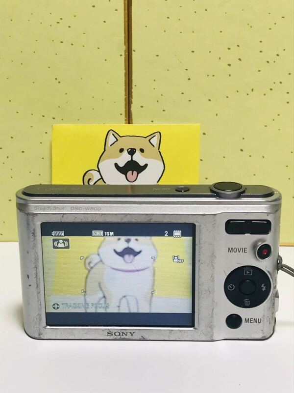 SONY ソニー Cyber shot DSC-W800 コンパクトデジタルカメラ 20.1x MEGA PIXELS